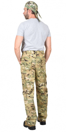 Брюки Сириус-Кобра КМФ Мультикам тк. смесовая от магазина Рабочий класс