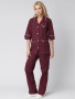 Костюм женский Диана, тк.ТиСи, цв.бордовый от магазина Рабочий класс