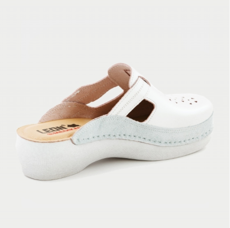 Сабо женские LEON Medikal цв. Перламутр от магазина Рабочий класс