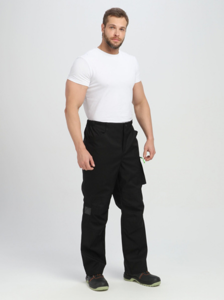 Брюки ProfLine Leader (тк.Софтшел), черный от магазина Рабочий класс