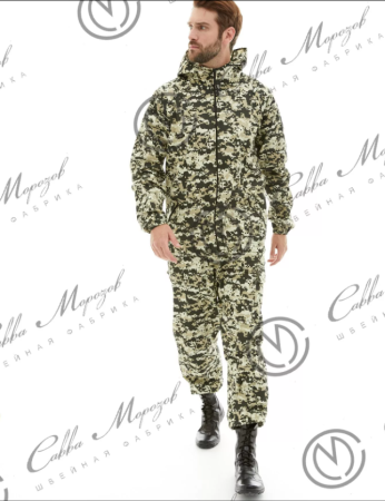 Костюм летний Маскхалат Серый пиксель от магазина Рабочий класс