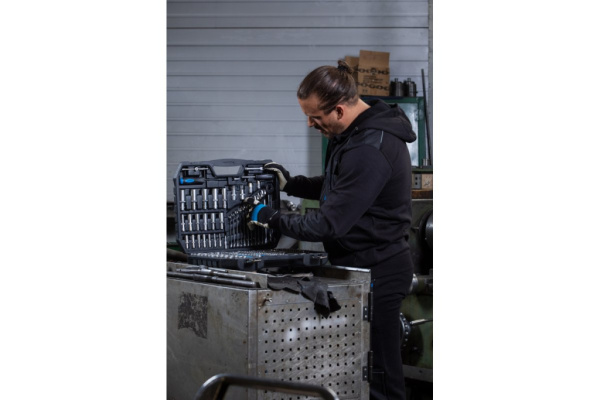 Толстовка HOEGERT THEO, цвет черный, HT5K903 от магазина Рабочий класс