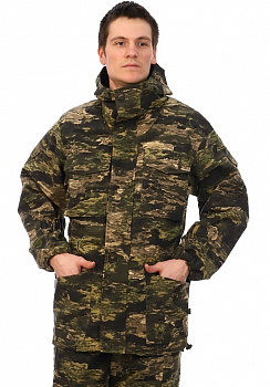 Костюм зимний Горка 8 тк. РипСтоп цв. Зеленый Тигр от магазина Рабочий класс