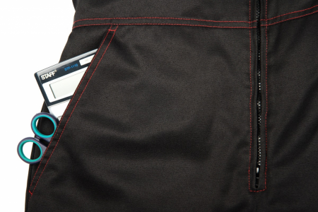 Титан, костюм зимн. куртка+п/к черн.+красн. от магазина Рабочий класс