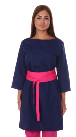 Туника № 1 цв. Малина/темно-синий от магазина Рабочий класс