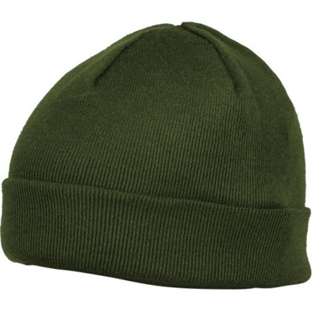 Шапка трикотажная подкладка флис цв. Хаки от магазина Рабочий класс