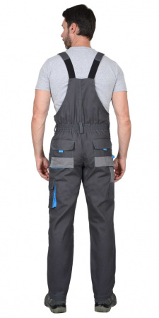 Фото Сириус-Двин, полукомбинезон цв. серый + голубой от магазина Рабочий класс Сириус-Двин, полукомбинезон цв. серый + голубой от магазина Рабочий класс