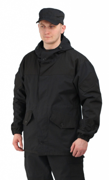 Горка 3, кост. мужской хлопок/рип-стоп цв. Черный от магазина Рабочий класс