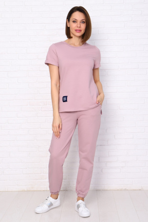 Костюм женский трикотажный мод. 2002ТрК цв. пепельная роза от магазина Рабочий класс