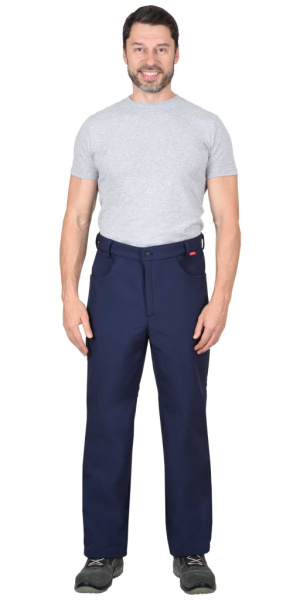 Брюки "СИРИУС-Азов" тк. софтшелл, цв. синий от магазина Рабочий класс