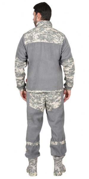 Костюм Сириус-Фишер, летний флисовый серый с КМФ пустыня от магазина Рабочий класс