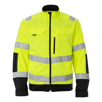 Сигнальная куртка Brodeks KS218, желтый/черный от магазина Рабочий класс