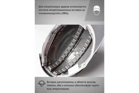 Каскетка защитная Легионер цв. Серый от магазина Рабочий класс