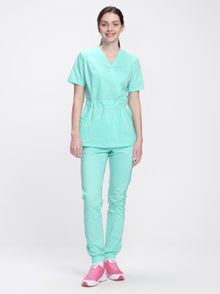 Костюм женский хирургический Модерн-004, цв. мятный от магазина Рабочий класс