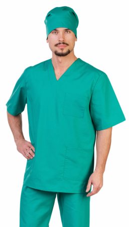 Костюм хирурга универс. зеленый от магазина Рабочий класс