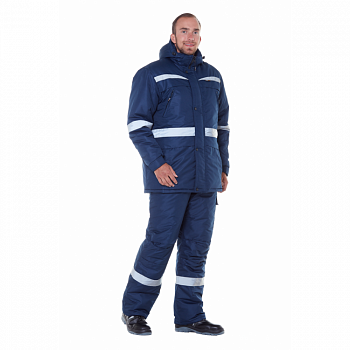 Куртка утепленная НОРД с СОП цв. темно-синий. от магазина Рабочий класс