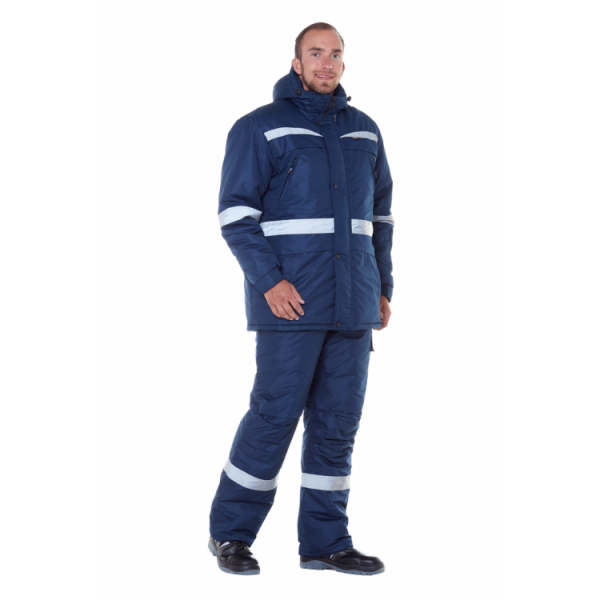 Куртка утепленная НОРД с СОП цв. темно-синий. от магазина Рабочий класс