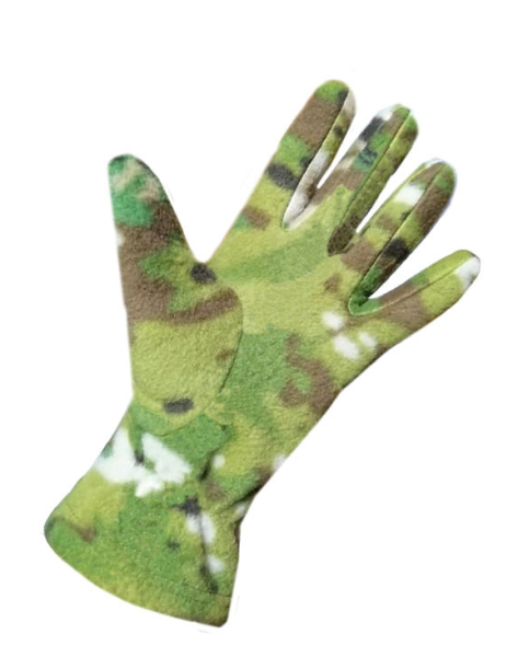 Перчатки флисовые арт. 107 цв. Мультикам светлый от магазина Рабочий класс