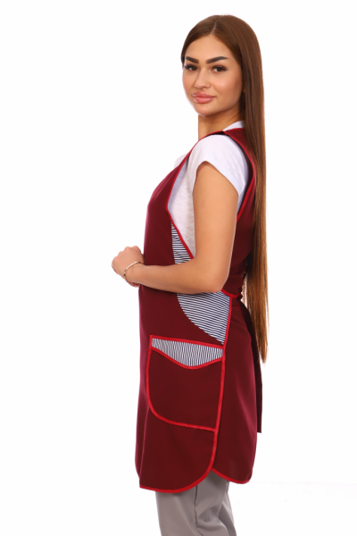 Фартук № 18 цв. красный от магазина Рабочий класс