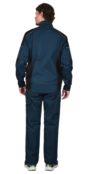 Куртка СИРИУС-ЦИТРИН морена с черным от магазина Рабочий класс