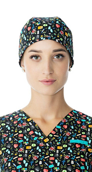 Колпак медицинский LF5009 Медицина, цв. Чёрный от магазина Рабочий класс