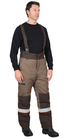 Костюм "РОДОС" зимний св. коричневый с т.коричневым от магазина Рабочий класс