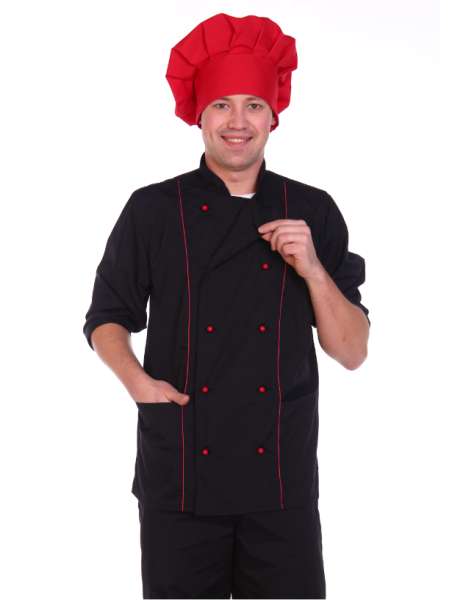 Куртка Повара Тиси цв. черный от магазина Рабочий класс