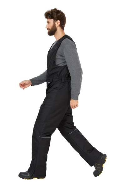 Полукомбинезон Дэлф, цв. черный от магазина Рабочий класс