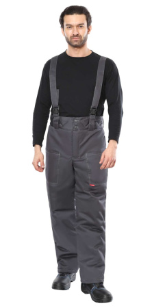 Брюки зимние универсальные (65/35) тёмно-серые от магазина Рабочий класс