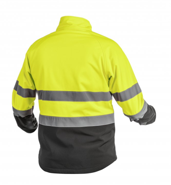 Куртка рабочая сигнальная HOEGERT EXTER SOFTSHELL, цв. лимон от магазина Рабочий класс