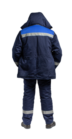 Костюм антистатический "Вихрь" синий/василек (зимний) от магазина Рабочий класс