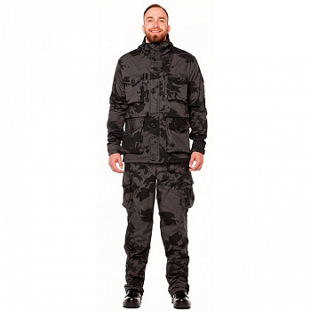 Костюм Следопыт на флисе (Рип-стоп 1172 ДЫМ) от магазина Рабочий класс
