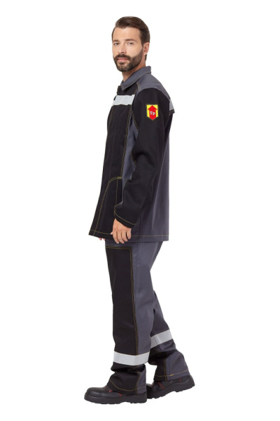 Костюм сварщика мужской летний "Файмер 1" цвет серый/черный от магазина Рабочий класс