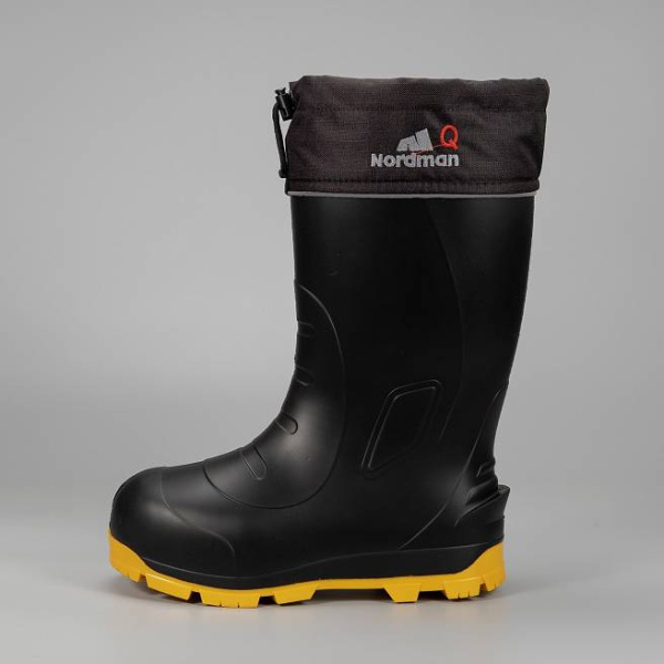 5-090-D03 Сапоги мужские NordMan Quaddro -50°C из ЭВА с подошвой ТЭП цв. черный+желтый от магазина Рабочий класс
