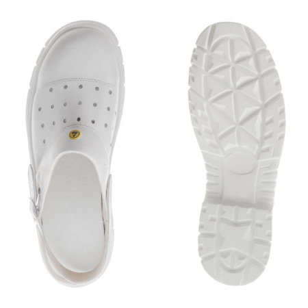 Антистатические САБО, арт. 8328, цвет: БЕЛЫЙ, ЦПО от магазина Рабочий класс