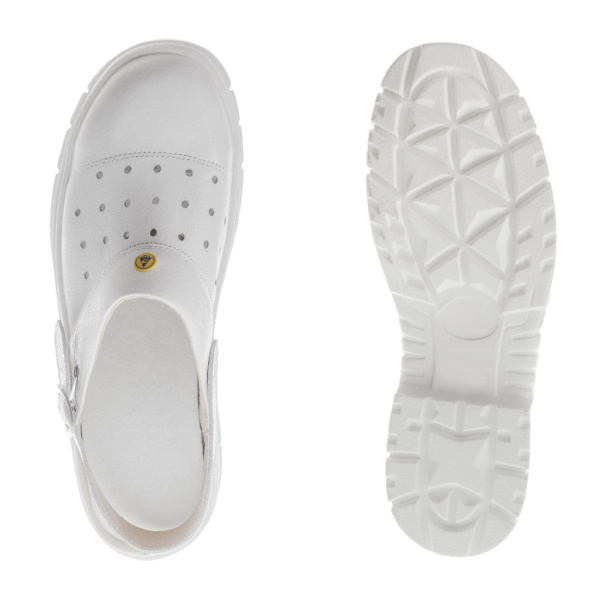 Антистатические САБО, арт. 8238, цвет: БЕЛЫЙ, ЦПО от магазина Рабочий класс