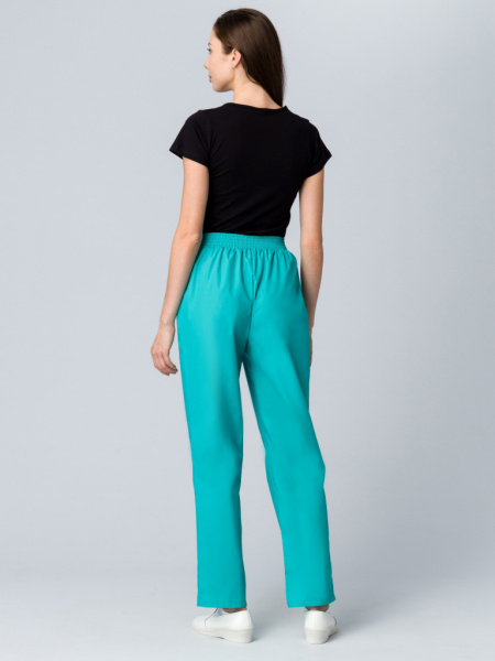 Классик, брюки жен. тк. ТиСи цв. Бирюзовый от магазина Рабочий класс