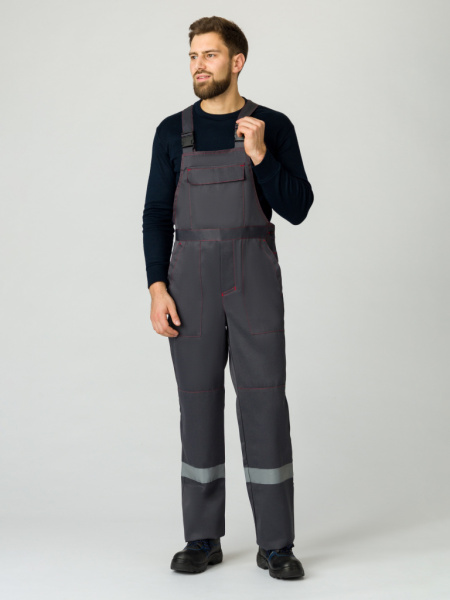 Костюм Фаворит-2 СОП (тк.Смесовая,210) п/к, т.серый/серый от магазина Рабочий класс