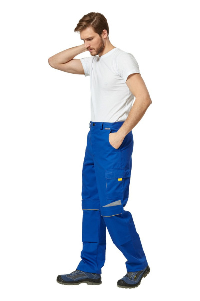 Брюки Алатау цвет василек/желтый от магазина Рабочий класс