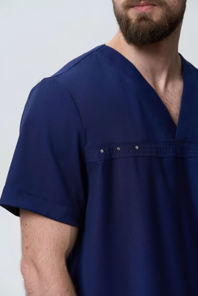 Куртка АТ306 медицинская мужская Премиал,цв.синий  от магазина Рабочий класс