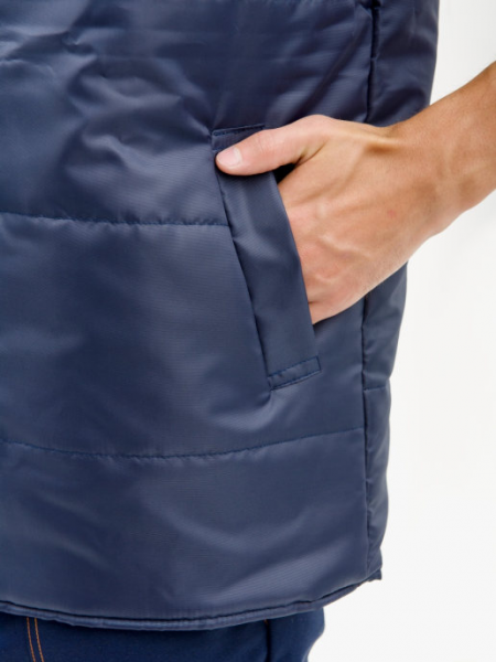 Жилет утепленный тк. Оксфорд цв. т.синий от магазина Рабочий класс