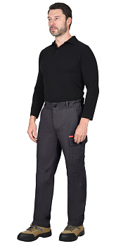 Брюки СИРИУС-ТАКТИК темно-серый тк. механический стрейч с ВО от магазина Рабочий класс