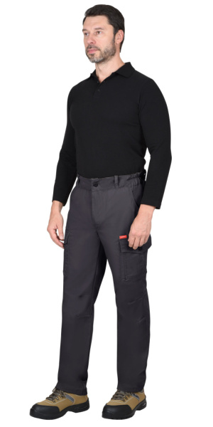 Брюки СИРИУС-ТАКТИК темно-серый тк. механический стрейч с ВО от магазина Рабочий класс