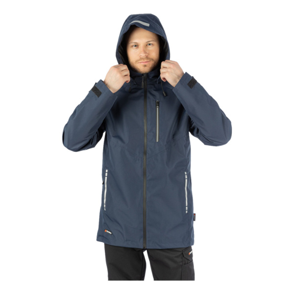 Летняя куртка-парка Brodeks KS213, синий от магазина Рабочий класс