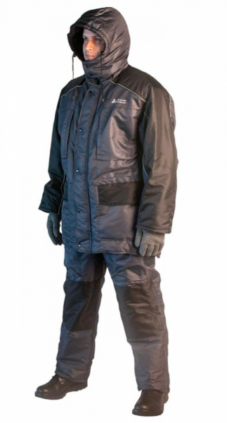 Костюм зимний LOKI SKANDIN TM зимний куртка+п/к цв. серый, подклад флис от магазина Рабочий класс