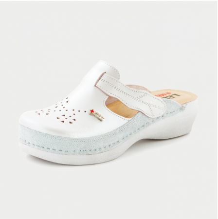 Сабо женские LEON Medikal цв. Перламутр от магазина Рабочий класс