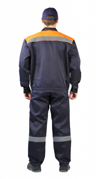 Костюм Легион с п/к (темно-синий/оранжевый) от магазина Рабочий класс