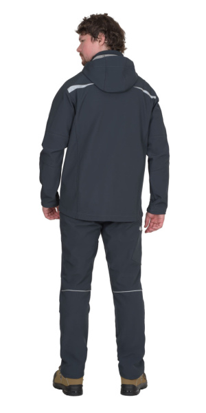 Куртка "Спейс" софтшелл сине-серая ТА от магазина Рабочий класс