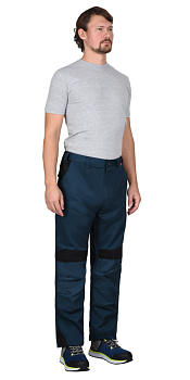 Брюки СИРИУС-ЦИТРИН морена с черным от магазина Рабочий класс