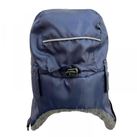 Шапка-ушанка "Антифрост NEW" черная от магазина Рабочий класс